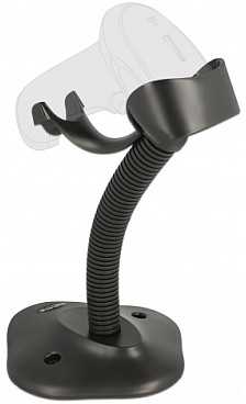 Delock Barcode Scanner Standfuß mit Halterung flexibel juodas