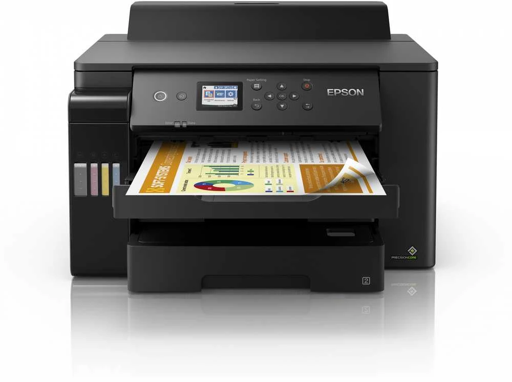 Spausdintuvas Epson EcoTank ET-16150, Tintenstrahldrucker - juodas, USB, LAN, WLAN, Duplex (Druck)