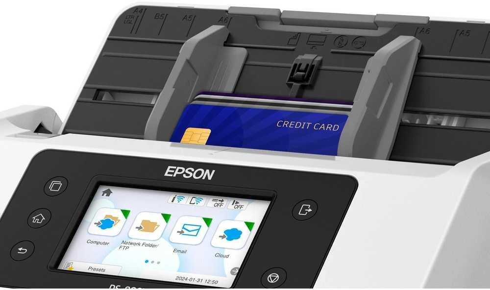 Skeneris Epson tinklo verslo skaitytuvas | Darbo jėgos DS-900WN | Spalva | Bevielis