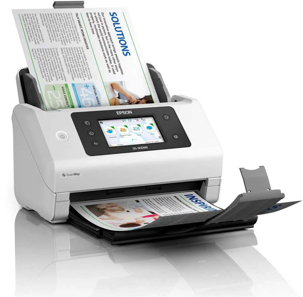 Skeneris Epson tinklo verslo skaitytuvas | Darbo jėgos DS-900WN | Spalva | Bevielis