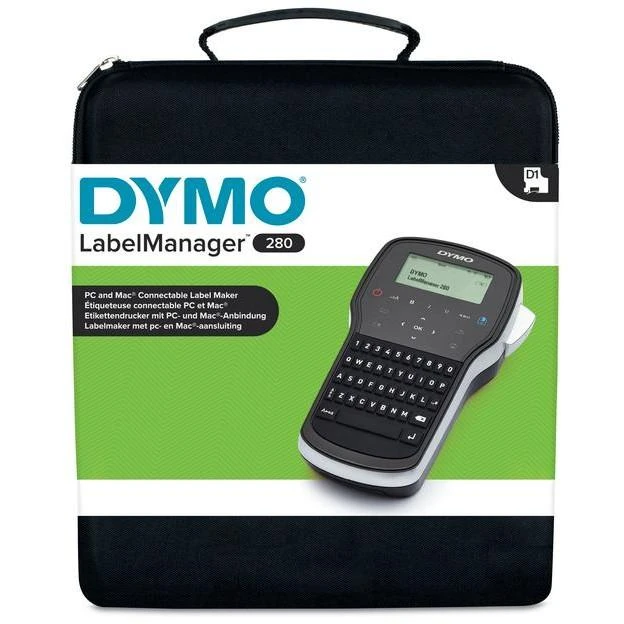 Spausdintuvas labels DYMO Label manager 280 komplektas walizkowy S0968990 (Thermal transfer, USB)