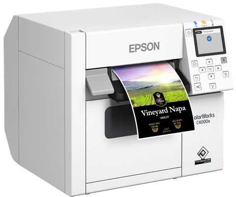Etikečių spausdintuvas Epson CW-C4000E (MK) (MATINIS RAŠALAS)