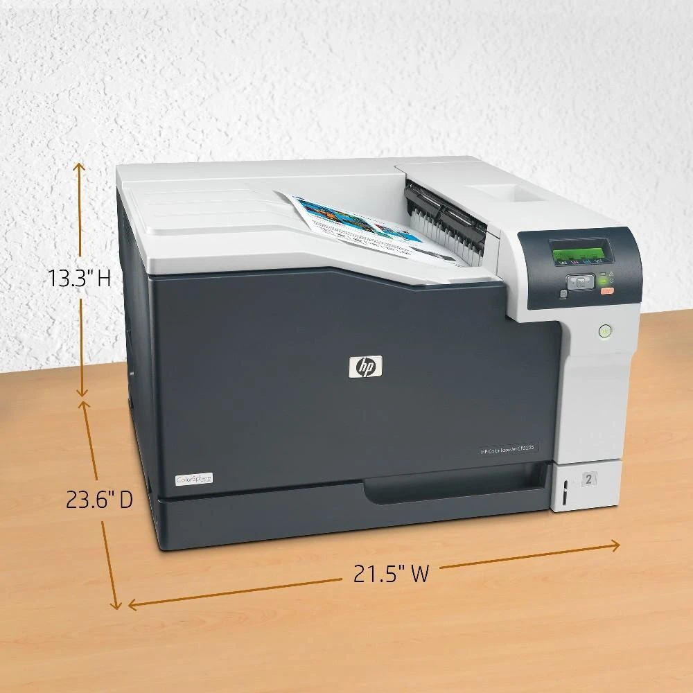 Hewlett Packard (HP) HP Color LaserJet CP5225dn Spausdintuvas - A3 Color lazerinis, Spausdinti, Auto-Duplex, LAN, 20ppm, 1500-5000 puslapių per mėn.