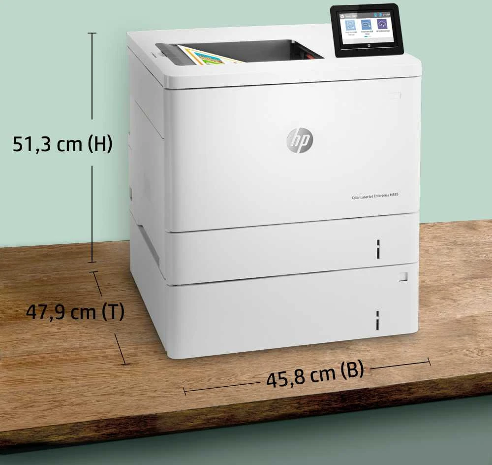 Hewlett Packard (HP) HP Color LaserJet Enterprise M555x Spausdintuvas spalvotas Duplex lazerinis A4 Legal (7ZU79AB19)