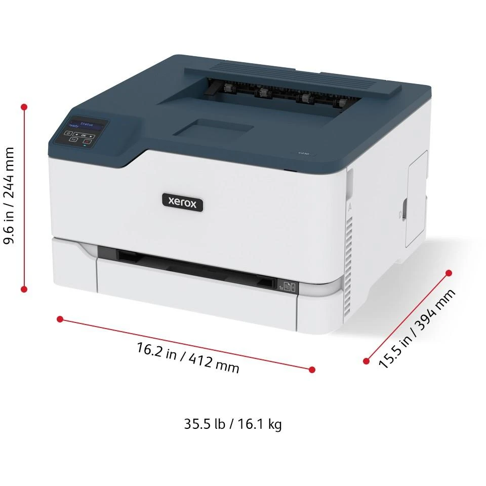 Xerox C230 A4 spalvotas spausdintuvas, 22 psl./min. Dvipusis, tinklas, wifi, USB, 250 psl.