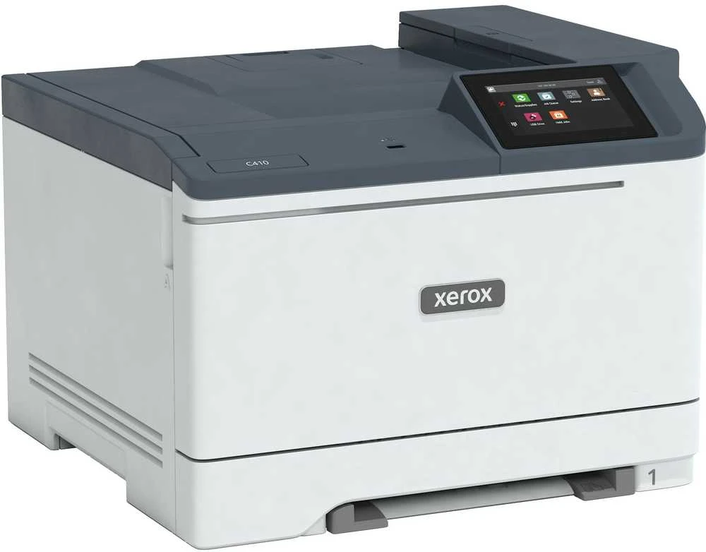 Spausdintuvas „Xerox C410“ A4, 40 psl./min., dvipusis spausdinimas, spausdinimas PS3, PCL5e/6, 2 dėklai, 251 lapas