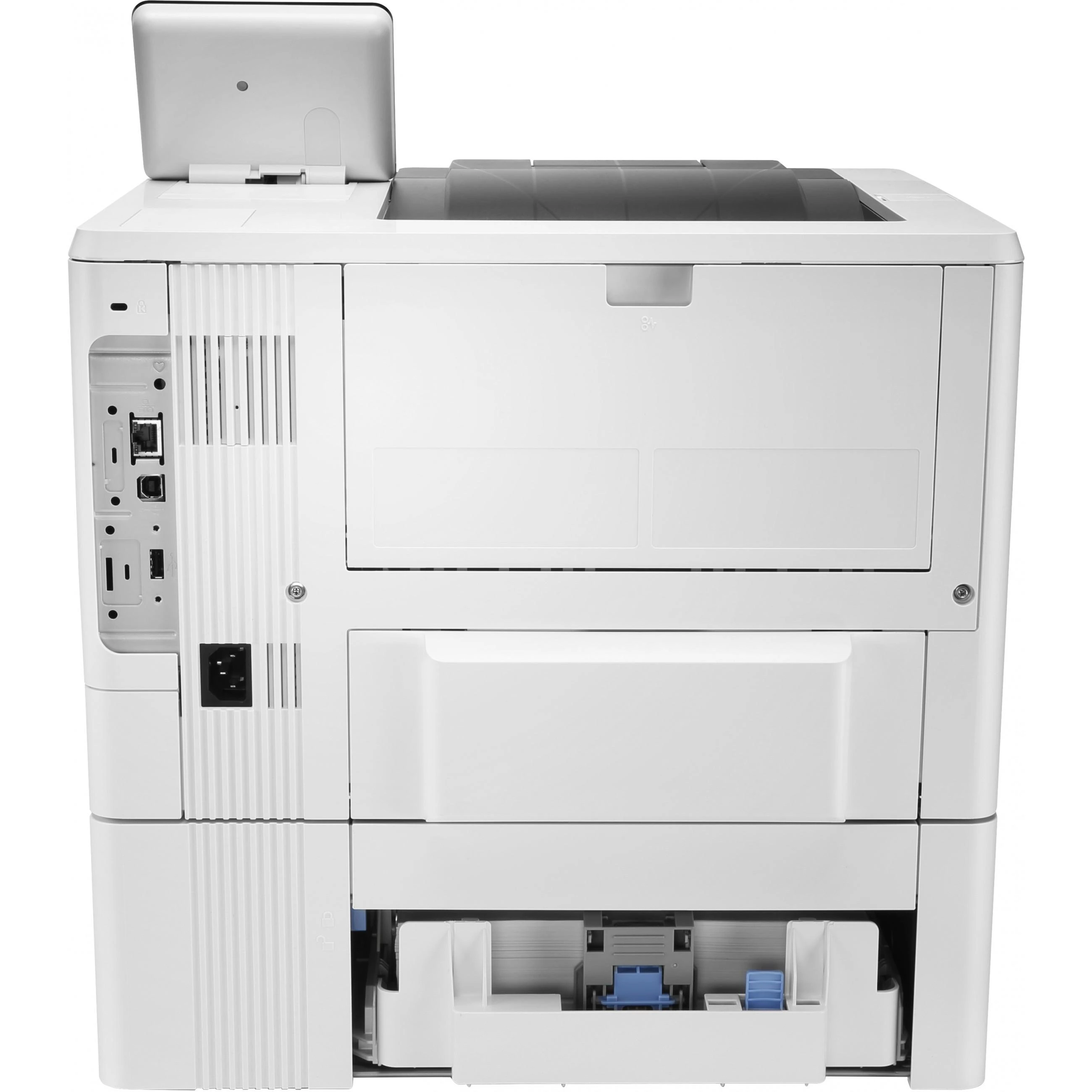 Hewlett Packard (HP) HP LaserJet Enterprise M507x Spausdintuvas - A4 Mono lazerinis, Spausdinimas, Automatinis dokumentų tiektuvas, Auto-Duplex, LAN, WiFi, 43ppm, 2000-7500 puslapių per mėnesį (pakeičia M506x)