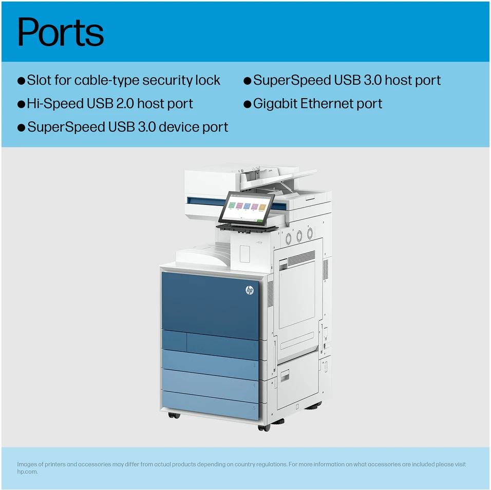 Spausdintuvas Daugiafunkcinis įrenginys HP Color LaserJet Ent Flow MFP 8801z
