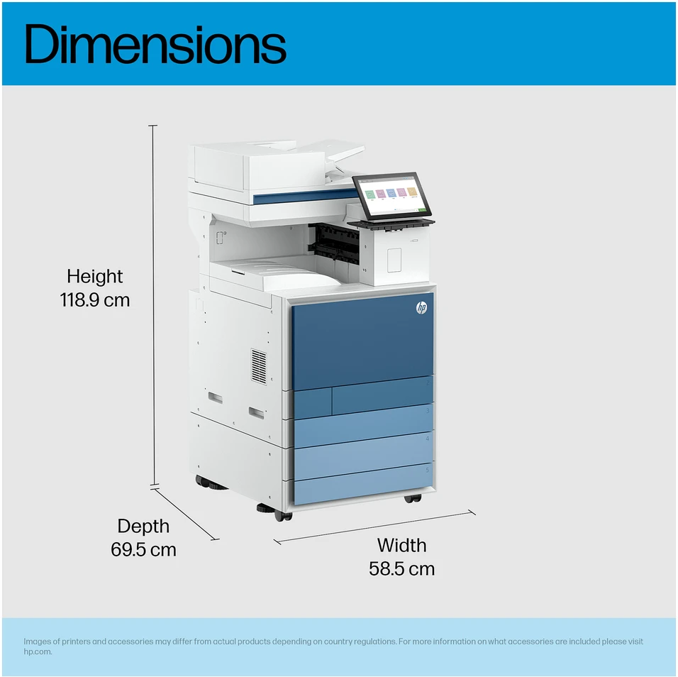 Spausdintuvas Daugiafunkcinis įrenginys HP Color LaserJet Ent Flow MFP 8801z