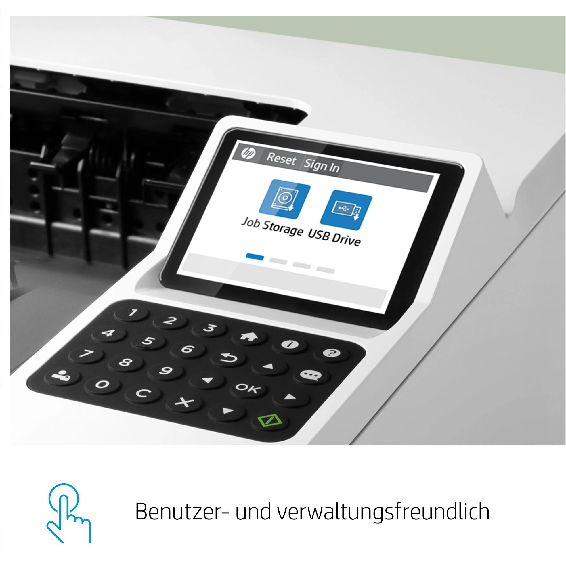 Hewlett Packard (HP) HP LaserJet Enterprise M406dn Spausdintuvas - A4 Mono lazerinis, Print, Auto-Duplex, LAN, 38ppm, 900-4800 pages per month