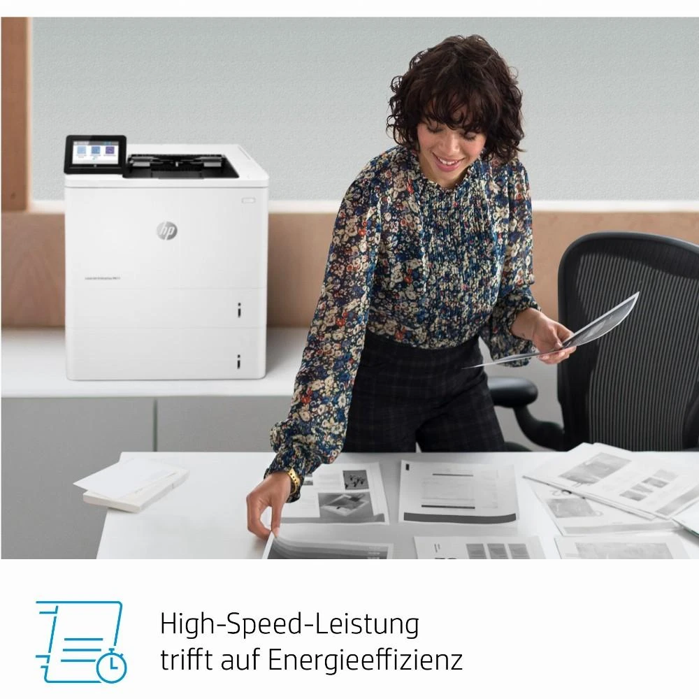 Hewlett Packard (HP) HP LaserJet Enterprise M611dn Spausdintuvas Mono Duplex lazerinis A4 1200x1200dpi 61 psl./min. 650 lapų USB LAN