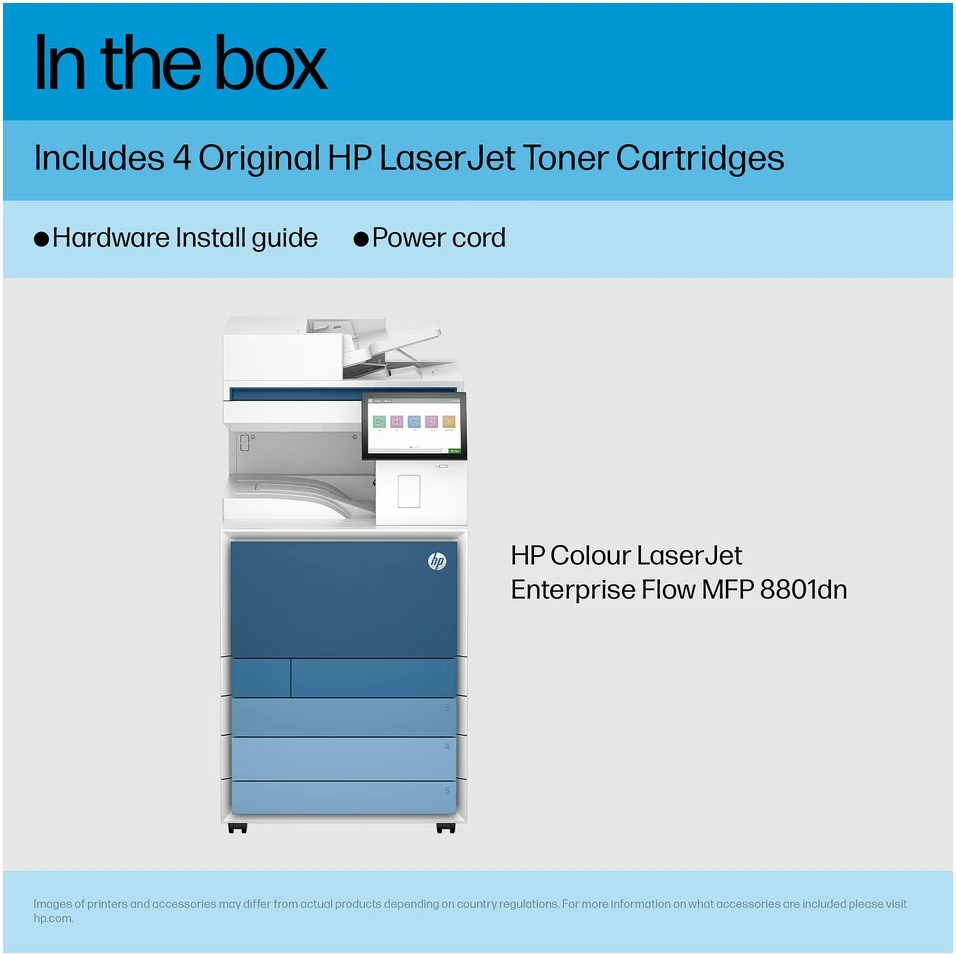 Spausdintuvas Daugiafunkcinis įrenginys HP LaserJet Ent MFP 8801dn
