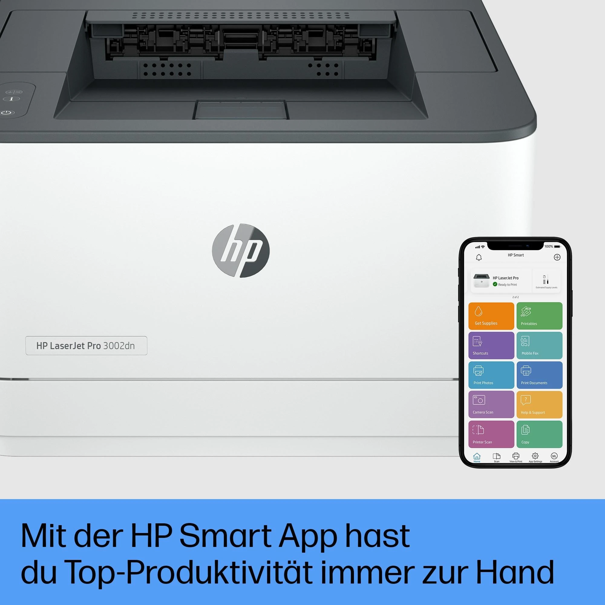 Hewlett Packard (HP) HP LaserJet Pro 3002dn Spausdintuvas Mono Duplex laser A4 1200x1200dpi 33ppm 250sheets USB LAN