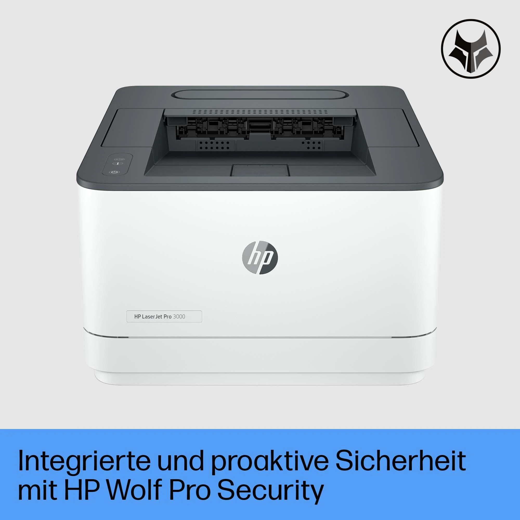 Hewlett Packard (HP) HP LaserJet Pro 3002dw Spausdintuvas - A4 Mono lazerinis, Print, Auto-Duplex, LAN, WiFi, 33ppm, 350-2500 pages per month