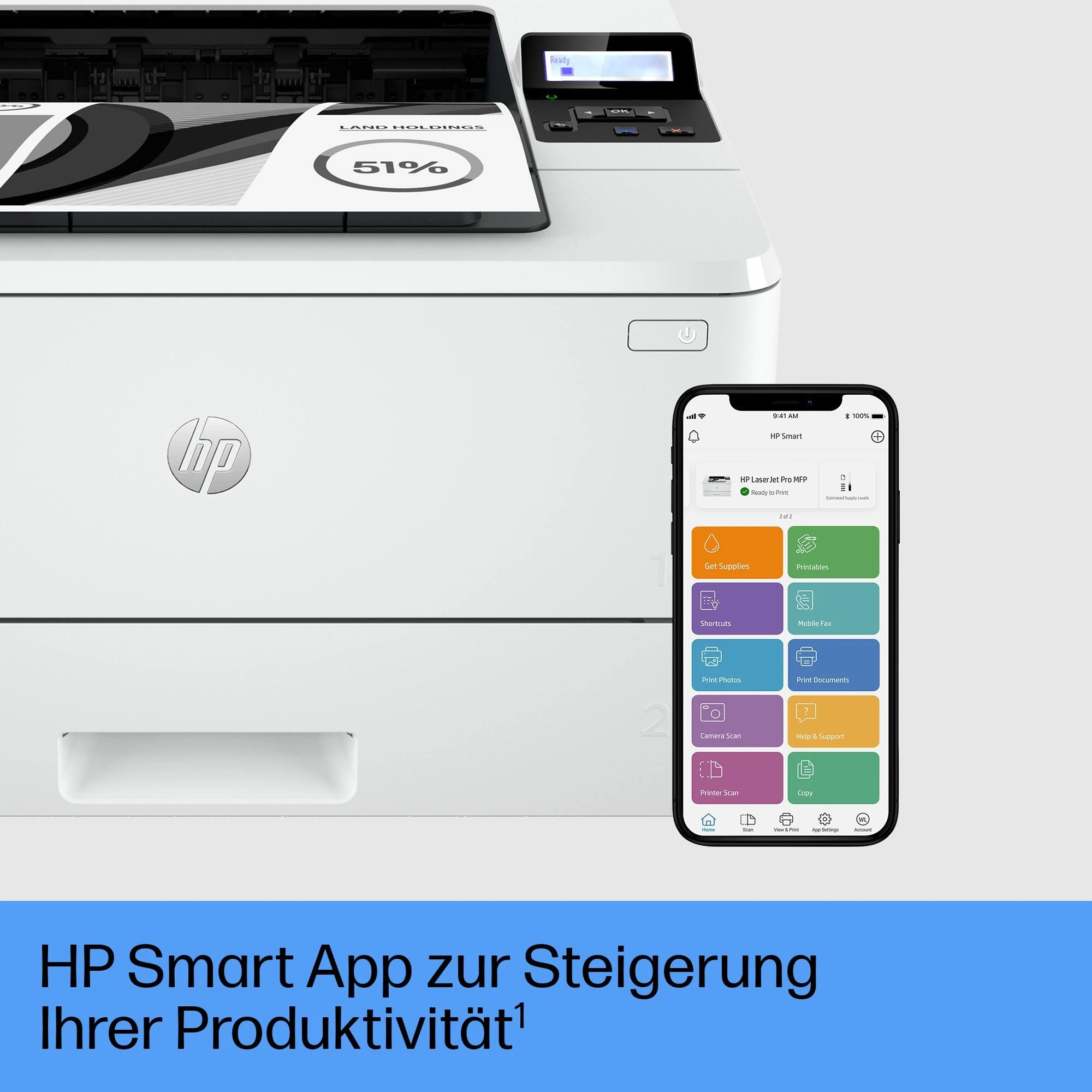 Hewlett Packard (HP) HP LaserJet Pro M4002dw, spausdintuvas