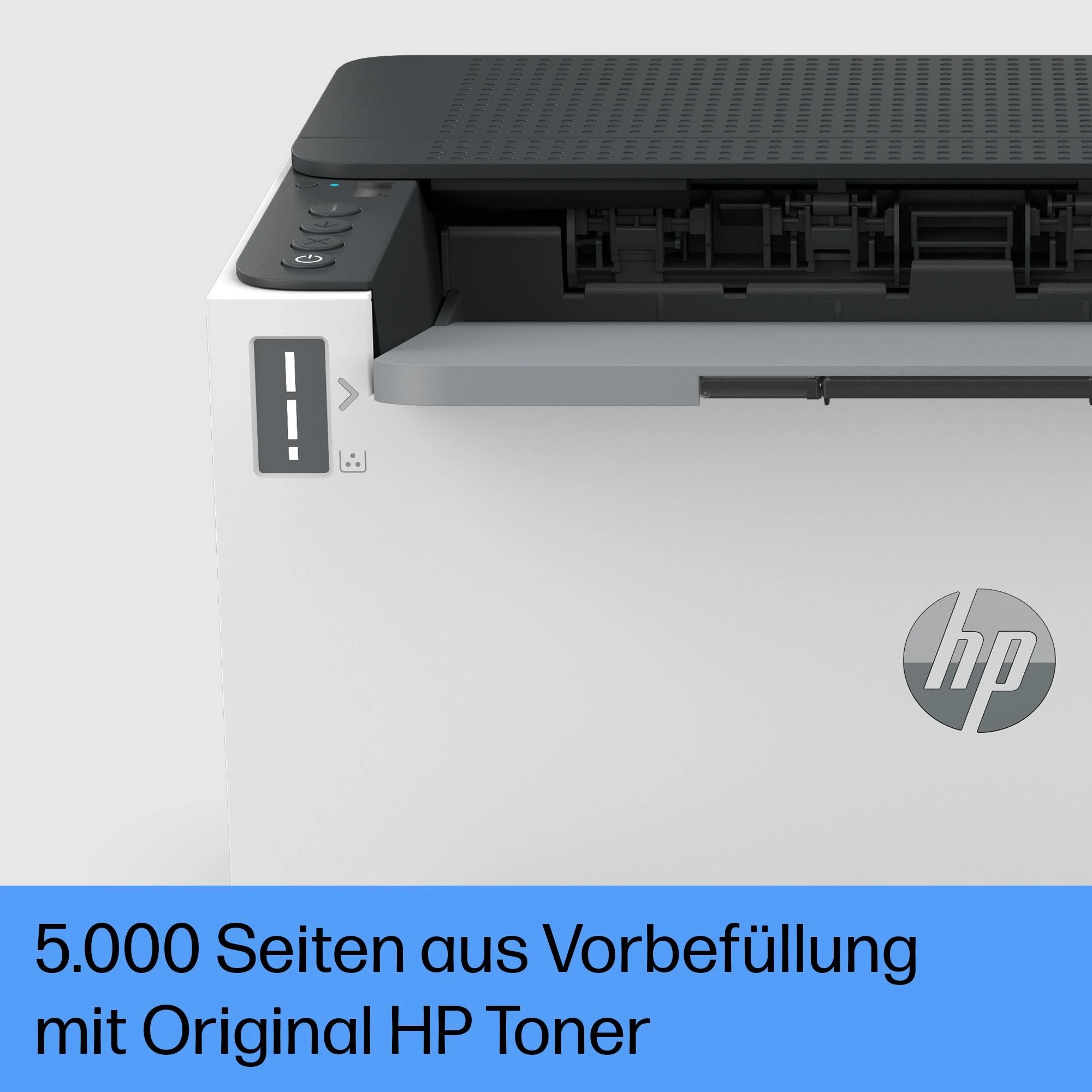 Hewlett Packard (HP) HP LaserJet Tank 2504dw Spausdintuvas - A4 Mono lazerinis, Print, Auto-Duplex, LAN, WiFi, 23ppm, 250-2500 pages per month (replaces Neverstop)