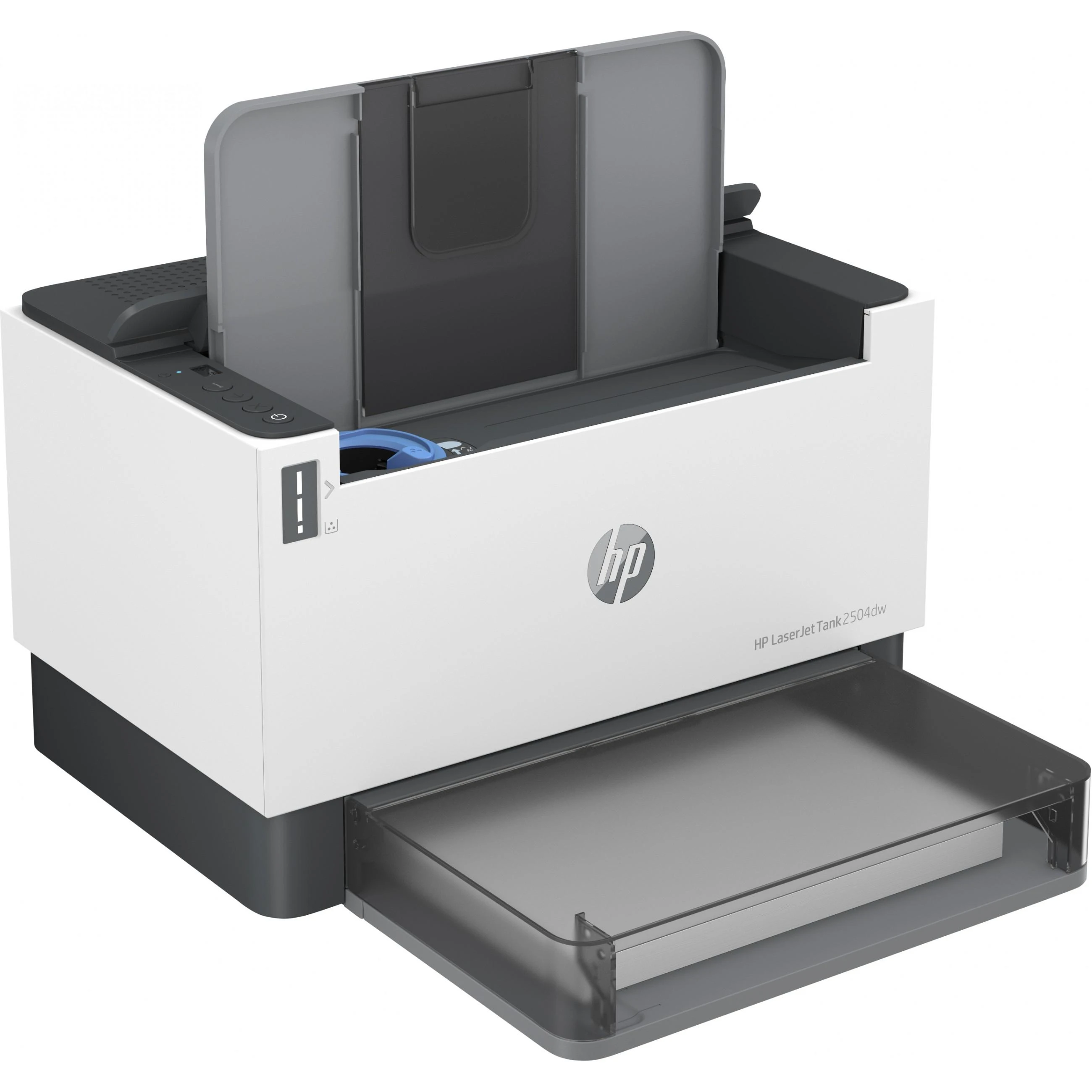 Hewlett Packard (HP) HP LaserJet Tank 2504dw Spausdintuvas - A4 Mono lazerinis, Print, Auto-Duplex, LAN, WiFi, 23ppm, 250-2500 pages per month (replaces Neverstop)