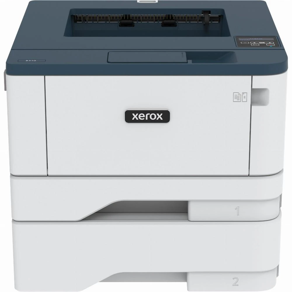 Xerox B310DNI A4 nespalvotas spausdintuvas, 40 psl./min., dvipusis spausdinimas, tinklo ryšys, belaidis internetas, USB, 250 lapų popieriaus dėklas