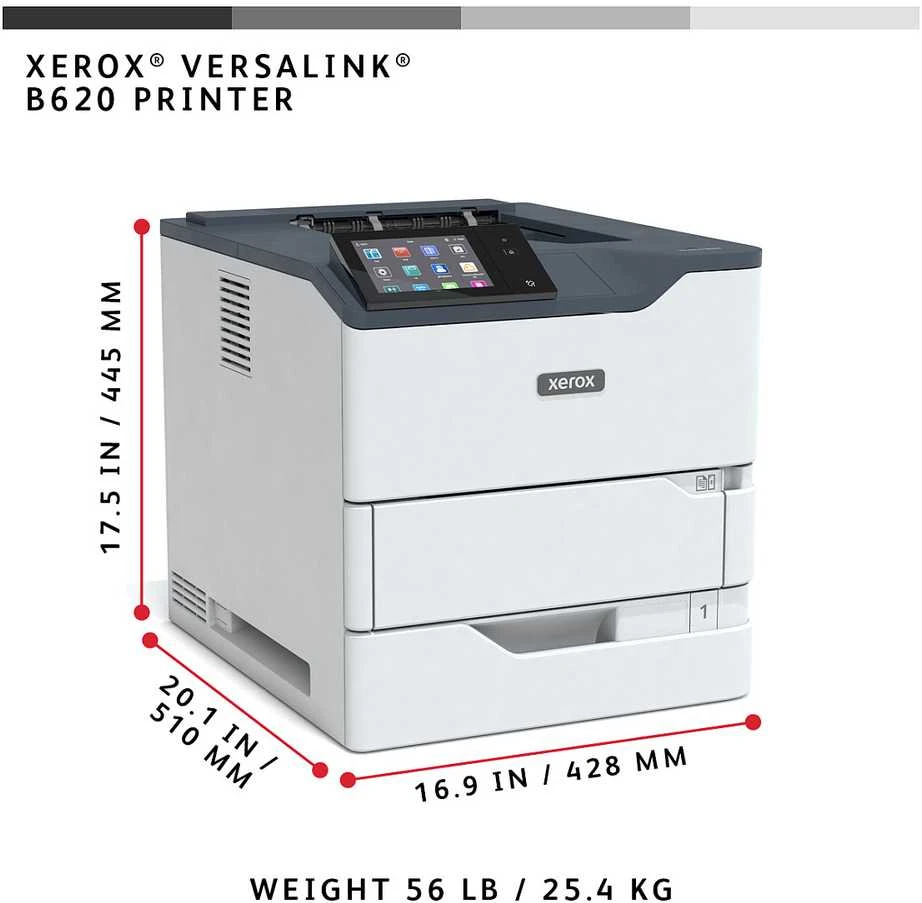 Xerox spausdintuvas laser Versalink B620V_DN spausdintuvas mono A4 61 s