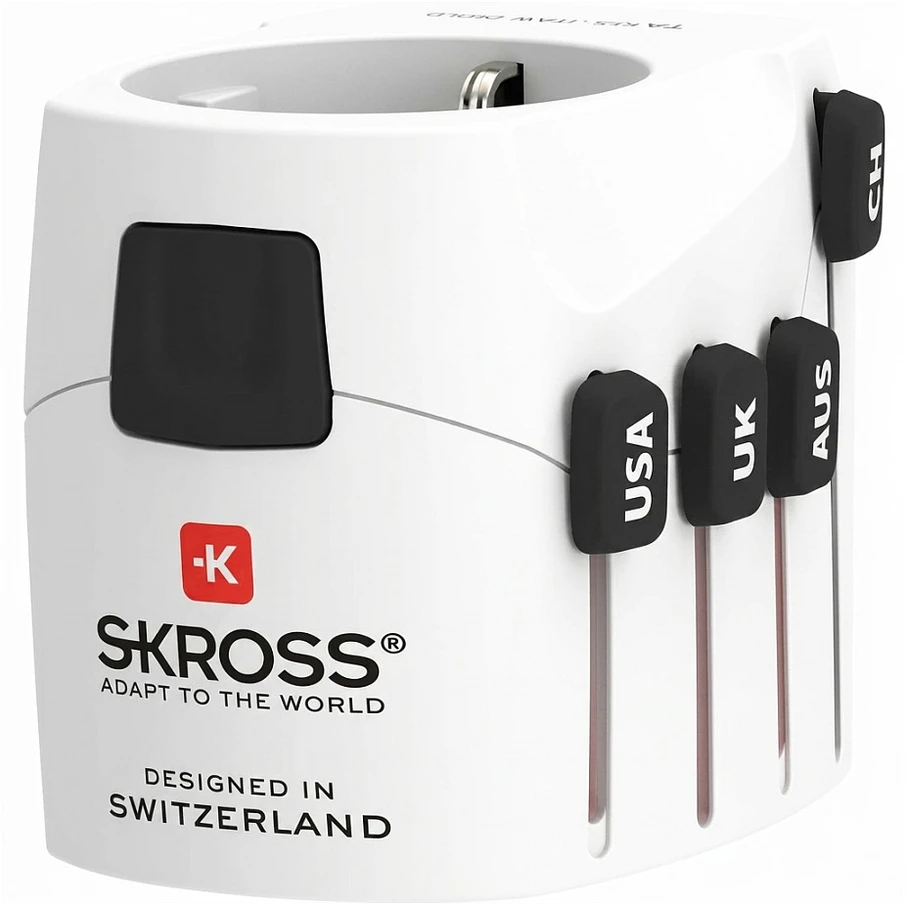 Skross PRO pasaulis ir USB (7A)
