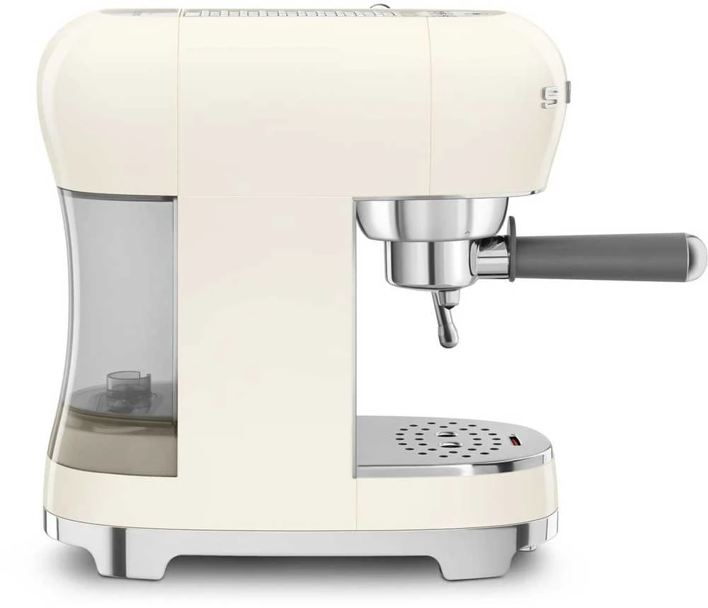 Smeg Espresso rankinis kavos aparatas ECF02CREU, Kreminės spalvos
