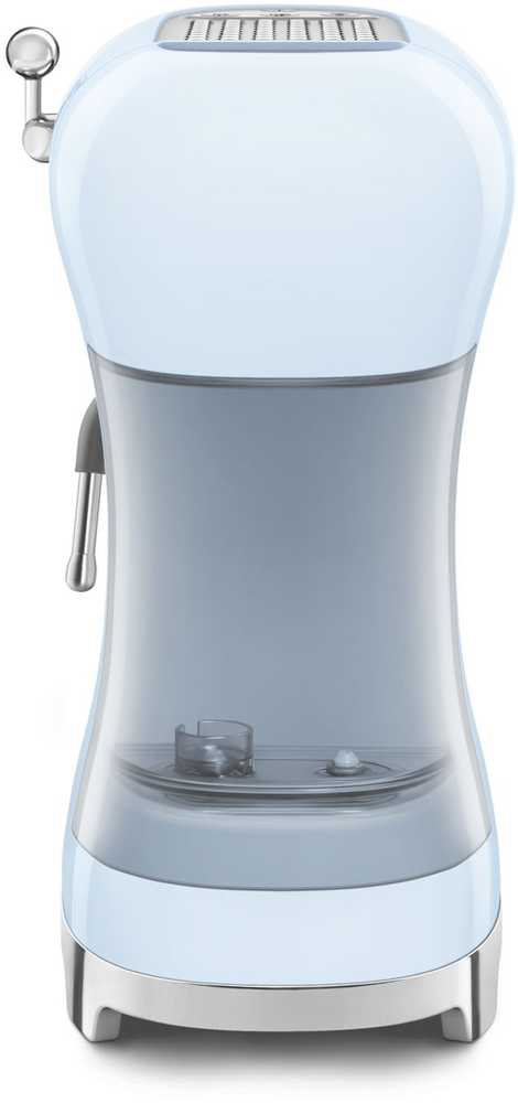 Kavos Aparatas - SMEG ECF02PBEU 15-Bar Pusiau automatinis Espresso Aparatas 1.1L Vandens Bakas Mėlynas