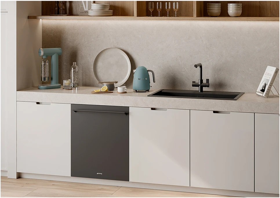 Elektrinis Virdulys - SMEG KLF03EGMEU 1.7L 2400W Automatinis Išjungimas Smaragdo Žalia