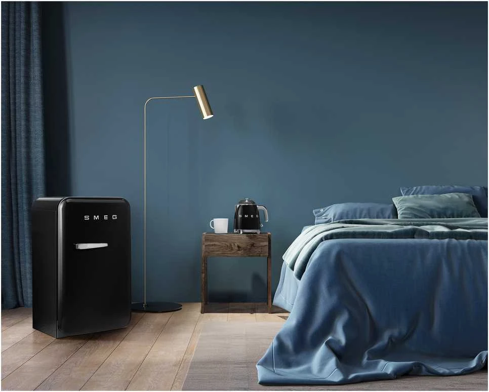 Virdulys Smeg KLF05BLEU 0.8 L 1400 W, Juodas