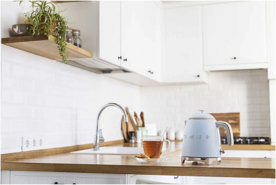 Virdulys Smeg KLF05PBEU 0.8 L 1400 W, Pastelinis mėlynas