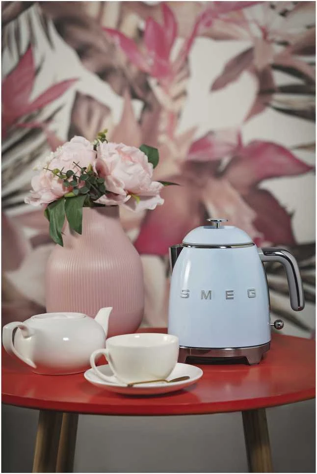 Virdulys Smeg KLF05PBEU 0.8 L 1400 W, Pastelinis mėlynas