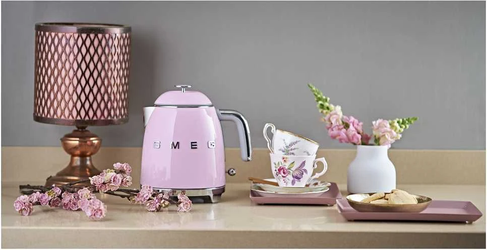 Virdulys Smeg KLF05PKEU 0.8 L 1400 W, Rožinis