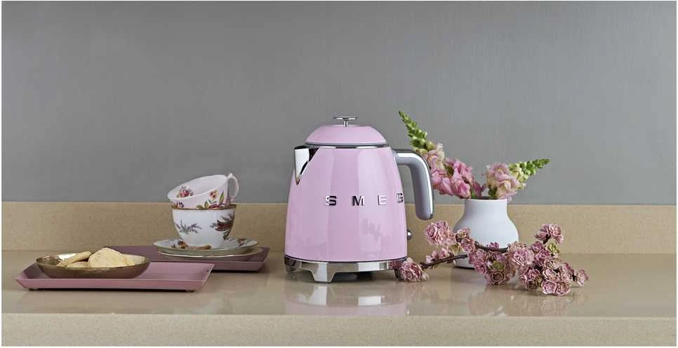 Virdulys Smeg KLF05PKEU 0.8 L 1400 W, Rožinis