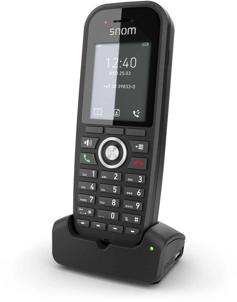 SNM Snom M30 IP DECT Handset EU DECT telefonas Juoda