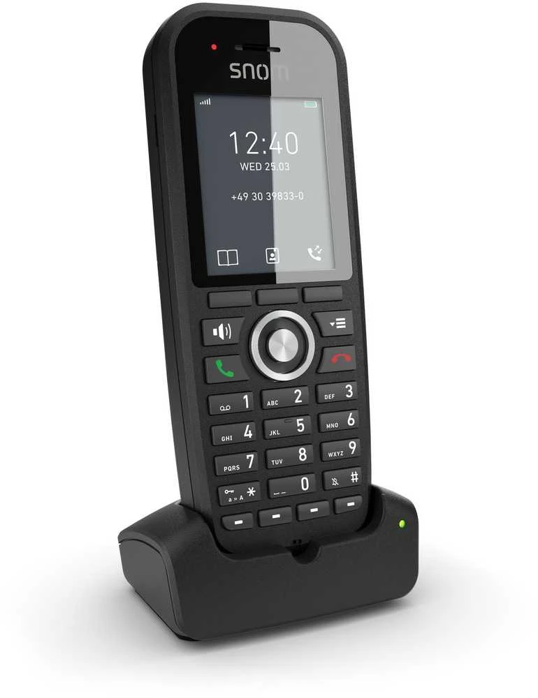 SNM Snom M30 IP DECT Handset EU DECT telefonas Juoda