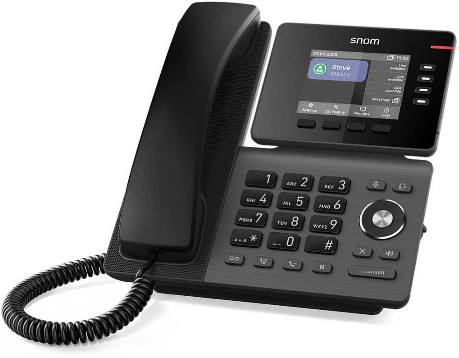 SNM Snom D810W IP telefonas Juoda IPS „Wi-Fi“