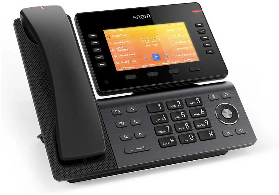 SNM Snom D892M IP telefonas Juoda TFT „Wi-Fi“
