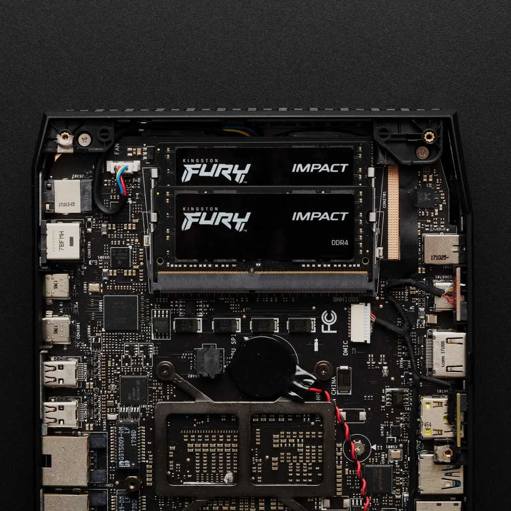 Vidinė atmintis (RAM) Kingston Fury Impact 32 GB, DDR4, 3200 MHz, PC/serveris, Registered No, ECC No