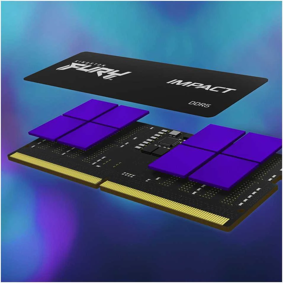 RAM KINGSTON 32GB 4800MT/s DDR5 CL38 SODIMM FURY Impact atmintis