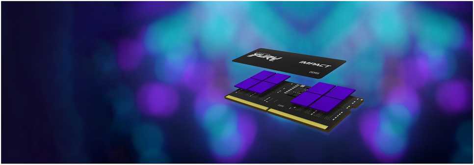 Nešiojamo kompiuterio atmintis „Kingston KF548S38IBK2-64“ 64 GB 4800 MHz DDR5 CL38 SODIMM (2 vnt. rinkinys) „FURY Impact“ | „Kingston“