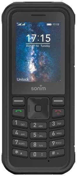 Išmanusis telefonas Sonim XP100 4G 128GB Juodas