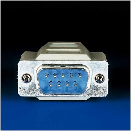 Roline DB-9 - DB-9, 10m, Pilka (11.01.6290)