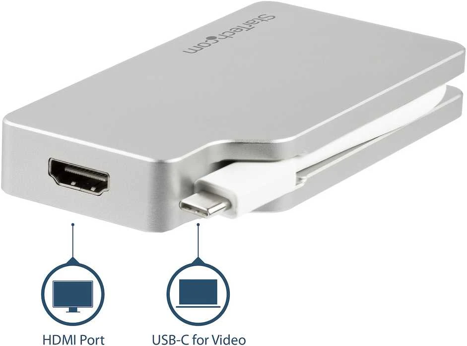 „StarTech“ USB-C stotis / replikatorius (CDPVGDVHDMDP)
