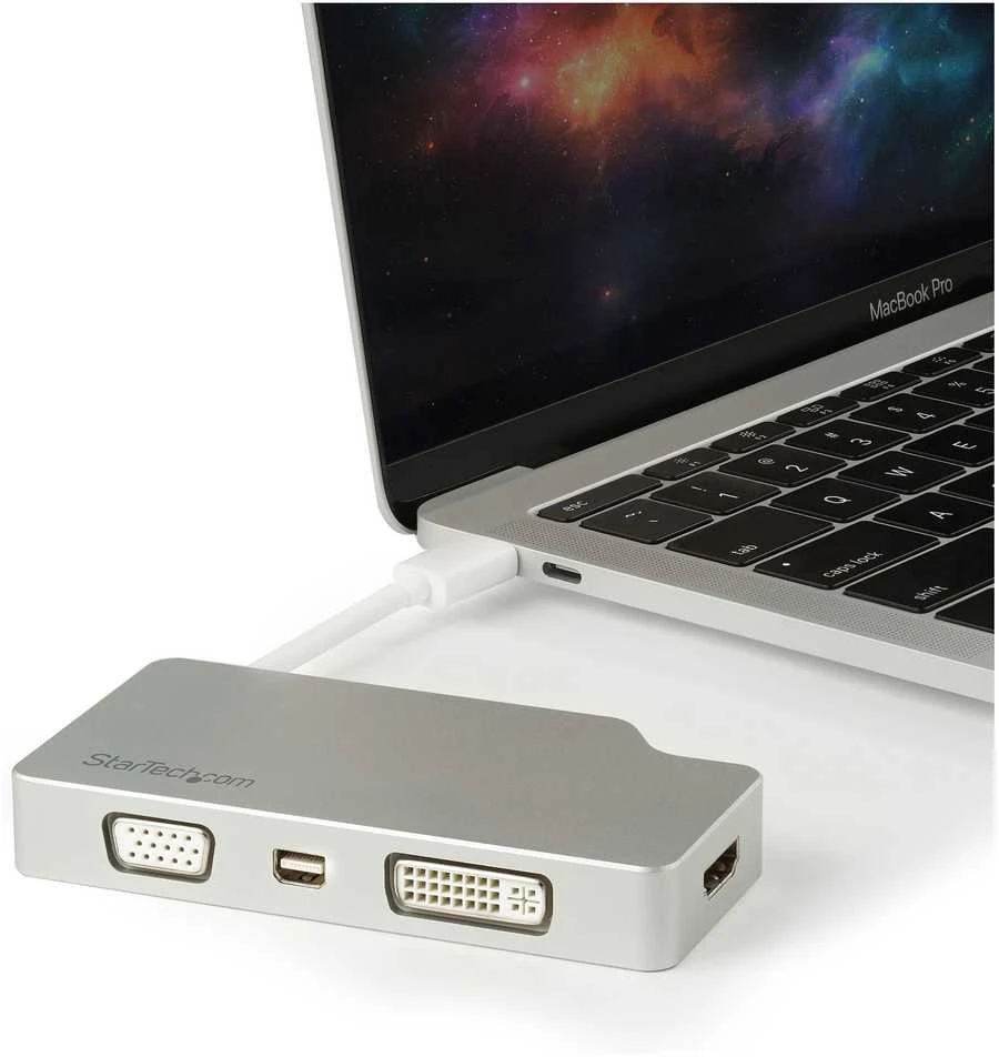 „StarTech“ USB-C stotis / replikatorius (CDPVGDVHDMDP)