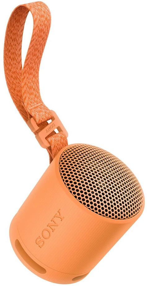 Nešiojama kolonėlė Sony SRS-XB100, Oranžinės spalvos