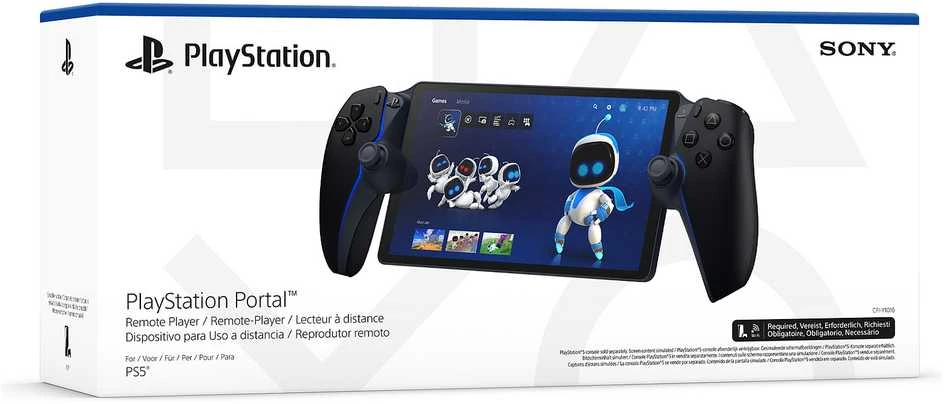 Žaidimų konsolė Sony Playstation Portal, juoda, modelis