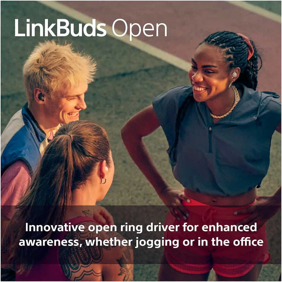 Ausinės Sony LinkBuds Open, Juodos spalvos