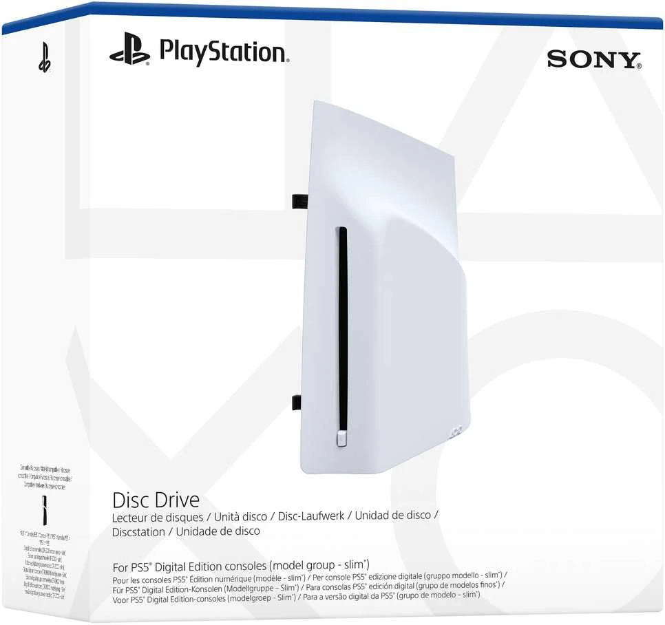 Sony PlayStation 5 Slim/Pro Digital konsolei skirtas diskasukis (PS5 Disc drive)