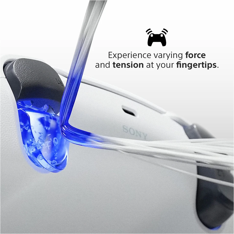 „Sony DualSense“ žaidimų valdiklis, baltas, PS5