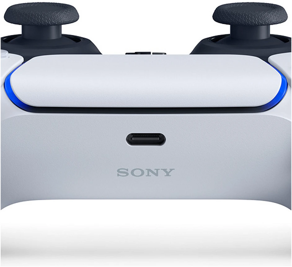 „Sony DualSense“ žaidimų valdiklis, baltas, PS5
