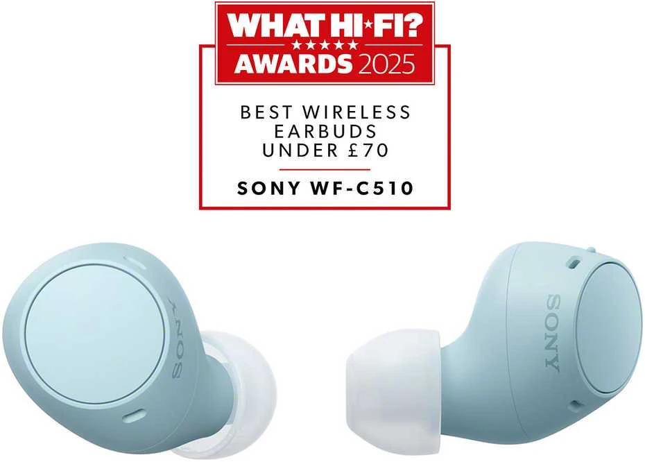 Ausinės Sony WF-C510 | Bluetooth | į ausis įkišamos | Belaidės | Mėlynos spalvos